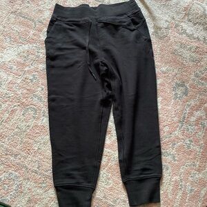 Size 12 Black Lululemon Scuba Joggers